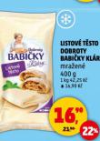 LISTOVÉ TĚSTO DOBROTY BABIČKY KLÁRY