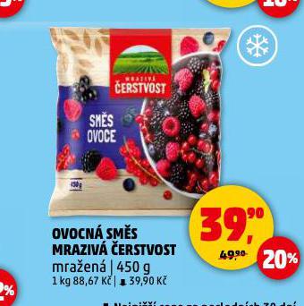OVOCNÁ SMĚS MRAZIVÁ ČERSTVOST