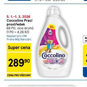 COCCOLINO CARE GEL NA PRAN�