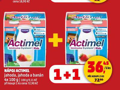 ACTIMEL JOGURTOV� N�POJ