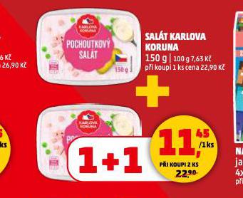 SALÁT KARLOVA KORUNA