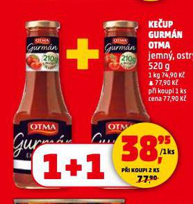 OTMA GURMÁN KEČUP