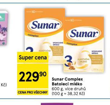 SUNAR COMPLEX BATOLEC� ML�KO