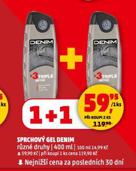 SPRCHOV� GEL DENIM