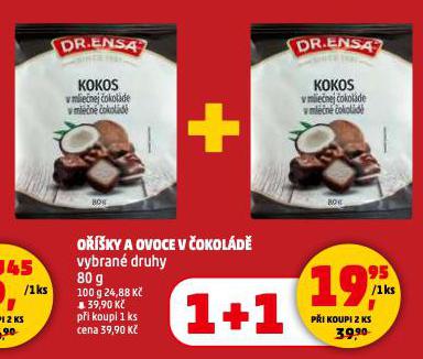 OŘÍŠKY A OVOCE V ČOKOLÁDĚ