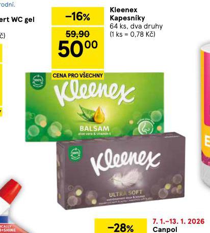 KLEENEX KAPESN�KY