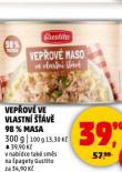 VEPŘOVÉ MASO VE VLASTNÍ ŠŤÁVĚ 98% MASA