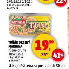 TUŇÁK DRCENÝ MARINNA