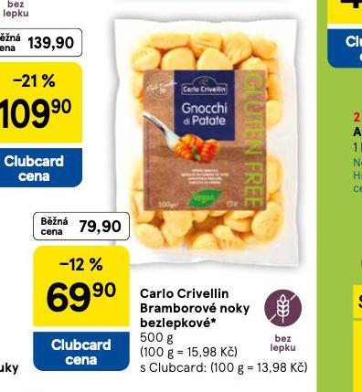 CARIO CRIVELLIN BRAMBOROVÉ NOKY BEZLEPKOVÉ