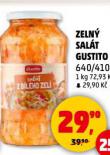 ZELNÝ SALÁT GUSTITO