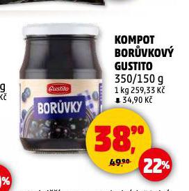 KOMPOT BOR�VKOV� GUSTITO