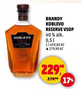 BRANDY KOBLEVO RESERVE VSOP