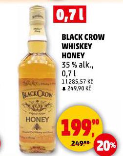 BLACK CROW WHISKEY HONEY