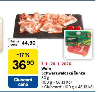 WEIN SCHWARZWALDSKÁ ŠUNKA