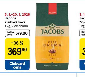 JACOBS ZRNKOV� K�VA