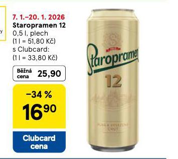 PIVO STAROPRAMEN 12