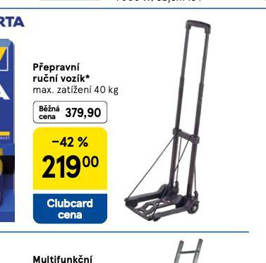 PŘEPRAVNÍ RUČNÍ VOZÍK