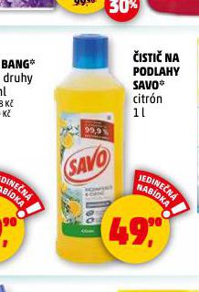 SAVO ČISTIČ NA PODLAHY