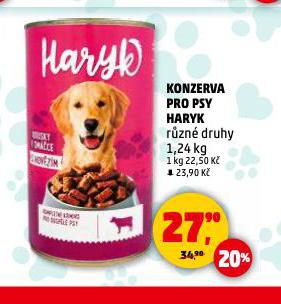 KONZERVA PRO PSY HARYK