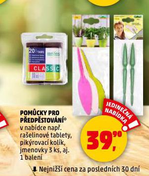 POMŮCKY PRO PŘEDPĚSTOVÁNÍ