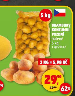 BRAMBORY KONZUMN� POZDN�