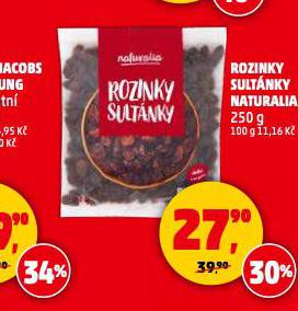 ROZINKY SULT�NKY NATURALIA
