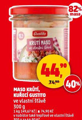 KUŘECÍ MASO GUSTITO