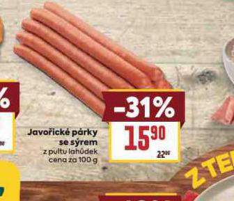 JAVO�ICK� P�RKY SE S�REM