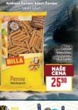BILLA CELOZRNNÉ TĚSTOVINY