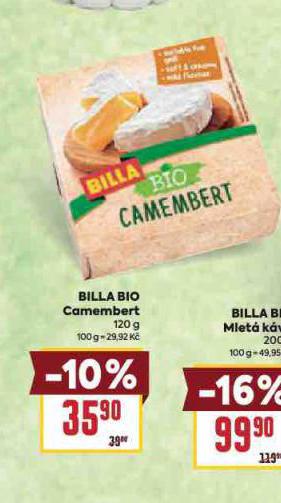 BILLA BIO CAMEMBERT