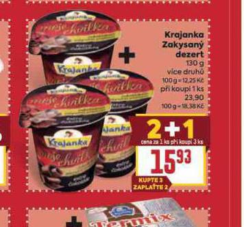 KRAJANKA ZAKYSANÝ DEZERT