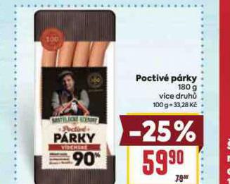 POCTIVÉ PÁRKY