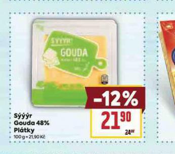 S���R GOUDA 48% PL�TKY