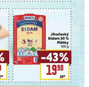 JIHO�ESK� EIDAM 30% PL�TKY