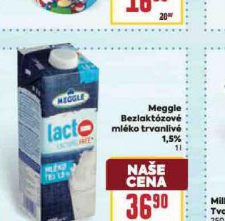 MEGGLE BEZLAKT�ZOV� ML�KO TRVANLIV� 1,5%