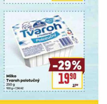 MILKO TVAROH POLOTU�N�