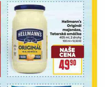 HELLMANN�S TATARSK� OM��KA, MAJON�ZA