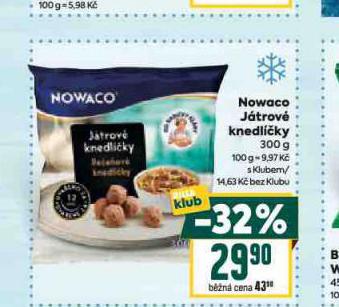 NOWACO J�TROV� KNEDL��KY