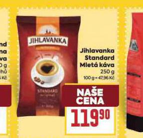 JIHLAVANKA STANDARD MLET� K�VA