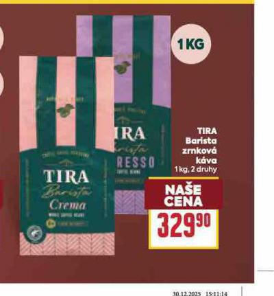 TIRA BARISTA ZRNKOV� K�VA