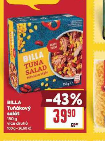 BILLA TU��KOV� SAL�T