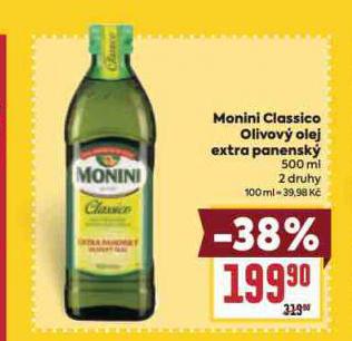 MONINI CLASSICO OLIVOVÝ OLEJ EXTRA PANENSKÝ