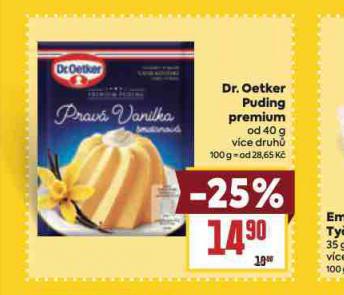 DR. OETKER PUDING PREMIUM