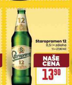PIVO STAROPRAMEN 12