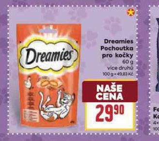 DREAMIES POCHOUTKY PRO KO�KY