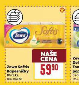 ZEWA SOFTIS KAPESN��KY