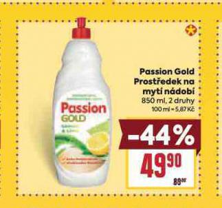 PASSIOM GOLD PROST�EDEK NA MYT� N�DOB�