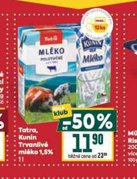 TRVANLIV� ML�KO 1,5%