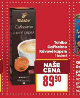 TCHIBO CAFISSIMO K�VOV� KAPSLE