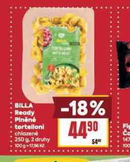 BILLA READY PLN�N� TORTELLONI